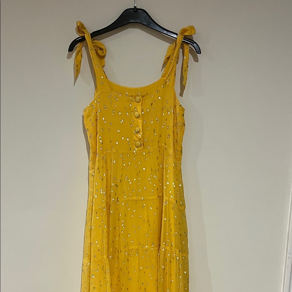 Sezane Sunlit Yellow Maxi Dress - Picture 14 of 16